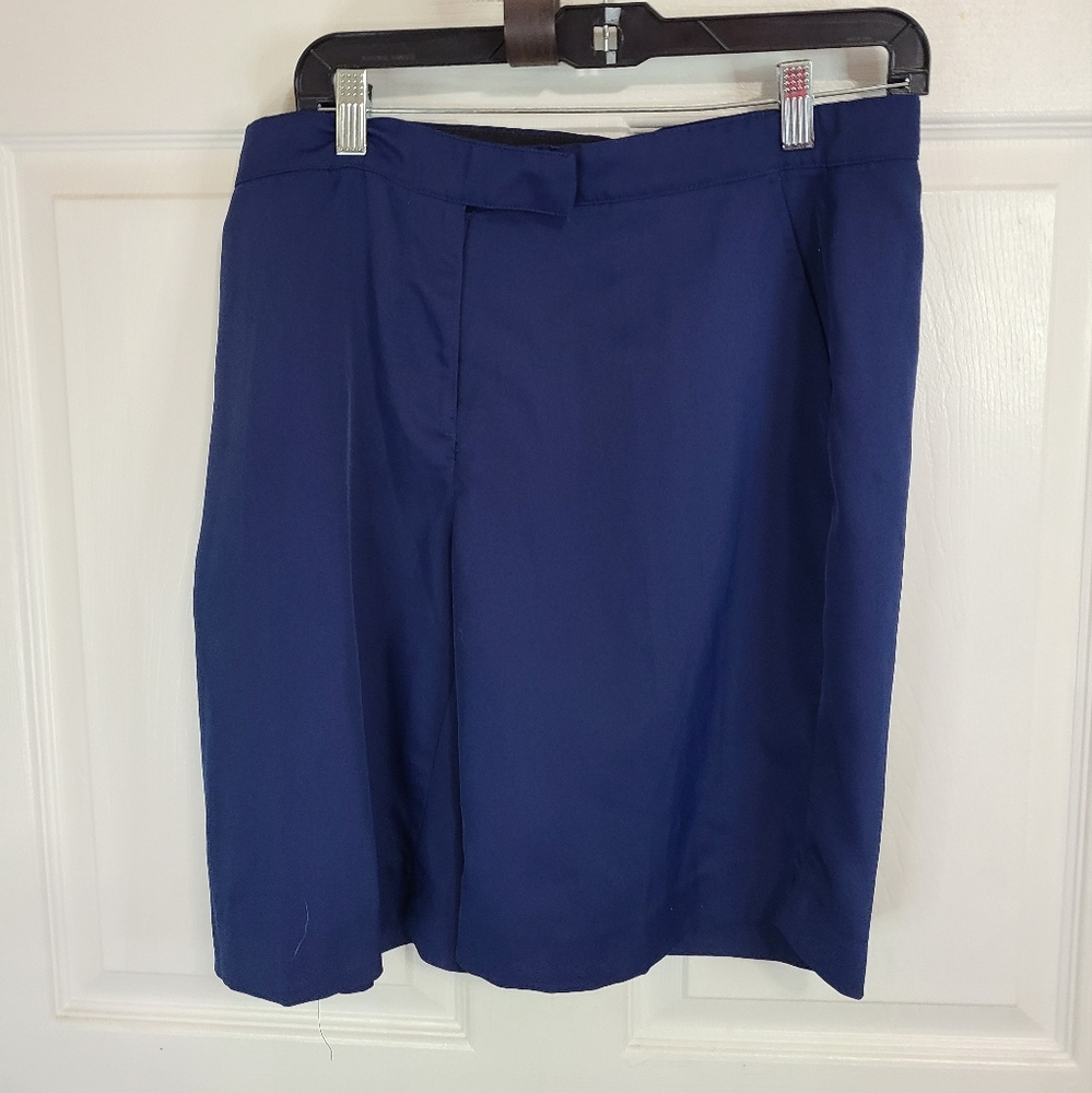 (2145) Coral Bay Golf Woman's 16 inch Solid Airflux Tummy Control Golf Skort 12